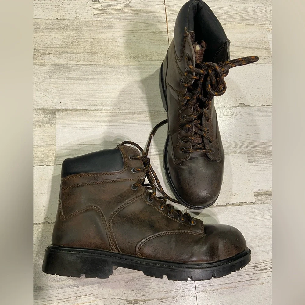 Brahma Men's Raid Steel Toe Work Boots 11